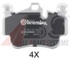 A.B.S. 37694S Brake Pad Set, disc brake